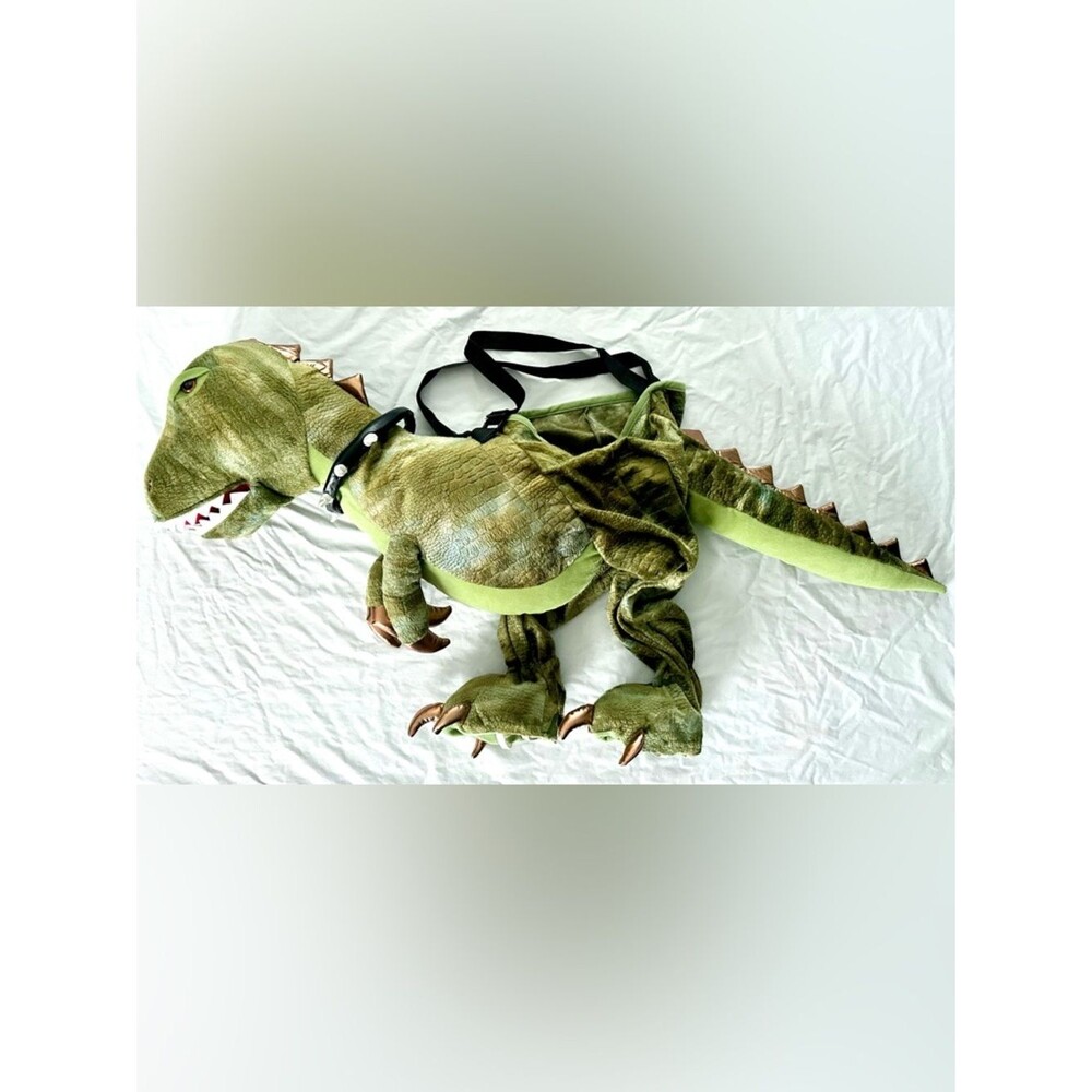 Ministry of Rascals Plush Ride-On T-Rex Dinosaur Costume Size 3–6 with Straps